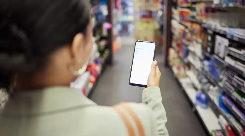 Tecnologia guia consumidor pelos corredores de lojas e mercados